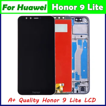 Дисплей для ЖК-дисплея Huawei Honor 9 Lite с рамочным сенсорным экраном в сборе Замена экрана Honor 9 Lite LLD-L31 / L21 / L11 / AL0