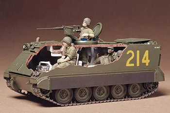 1:35 Комплекты для сборки моделей Бронетранспортер M113 США Военный танк в сборе Tamiya 35040