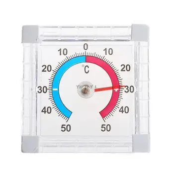 Бытовой аналоговый прецизионный термометр Гигрометр для окна, Крытого, Наружной стены, Теплицы, Сада, Дома