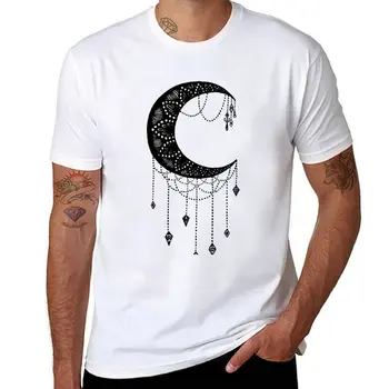 Новая футболка с татуировкой Crescent Moon, футболка нового издания, быстросохнущая рубашка, футболки для мужчин