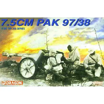 DRAGON 6123 1/35 Немецкая 75-мм противотанковая пушка PaK 97/38