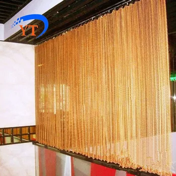  индивидуальный металлический сетчатый алюминиевый драпировочный занавес для декоративного выставочного зала