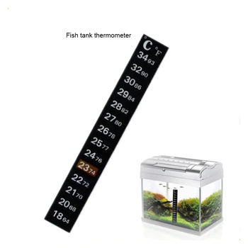 Stick-on Цифровой аквариум Аквариум Холодильник Термометр Наклейка Наклейка Измерение Наклейки Инструменты контроля температуры Продукты