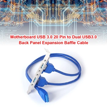 USB 3.0 Материнская плата на задней панели USB 3.0 20-контактный кабель расширения USB3.0