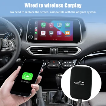 Wired to Wireless Carplay Carplay Box 2G+8G для Audi Toyota Suzuki Subaru Mercedes Kia Ford Opel Nissan