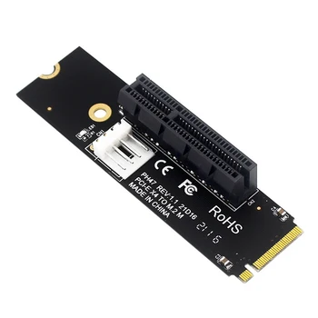 NGFF M.2 - PCI-E 4X Адаптерная плата, совместимая с интерфейсом X1 X4 X8 X16 PCI-e Статическая упаковка