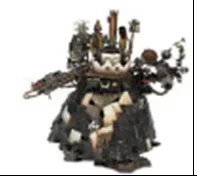 K174-2 Миниатюрная модель из смолы Настольная военная игра Шахматный аксессуар