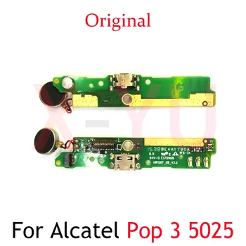 Для Alcatel Pop 3 5025 USB Разъем док-станции для зарядки Порт Плата Гибкий кабель