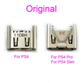  100 шт. Оригинал для PS4 1000 1200 Slim PRO HDMI-совместимый разъем разъема для портов Интерфейсный разъем