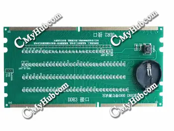 Новое Для ПК Настольный компьютер Материнская плата DDR2 & DDR3 Оперативная память Слот Слот памяти Диагностический тестер Инструменты для ремонта карт