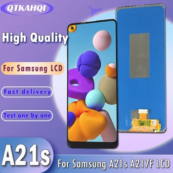 Высококачественный ЖК-дисплей для Samsung A21s A217 Дигитайзер с сенсорным экраном для Samsung A21s SM-A217F/DS Замена дисплея
