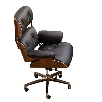  Boss Вращающееся кресло Компьютерный офис Подъемное учебное кресло Натуральная кожа Вращающееся сиденье Учебное кресло