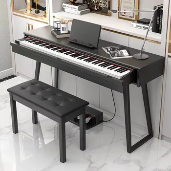 Портативный электронный органный контроллер Взрослый музыкальный синтезатор 88 клавиш Фортепиано Профессиональная клавиатура Фортепиано Профессиональное фортепиано