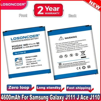 LOSONCOER 4600 мАч EB-BJ111ABE Аккумулятор для Samsung Galaxy J1 Ace 3G Батарея Duos J111F Батареи J111F