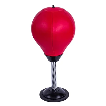 Настольная боксерская груша Маленькая присоска Боксерский мяч Снятие стресса Мини-мяч для дома или офиса