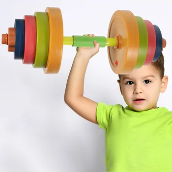  Регулируемые тяжелые гантели Детский подарок Инструмент для упражнений Детские штанги Игрушка Детские танцевальные игрушки для малышей