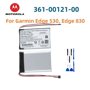 Для оригинального GPS 1000 мАч, аккумулятор для навигатора 361-00121-00, 361-00121-10 для Garmin Edge 530, Edge 830+Инструменты