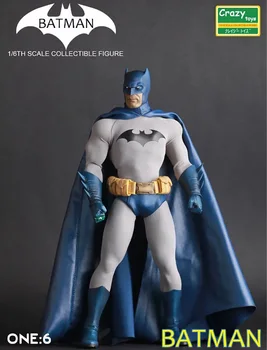 Crazy Toys DC Batman Dawn of Justice Фигурка Синяя версия Подвижная модель