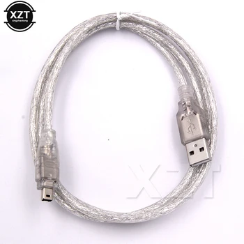  1 шт. USB 2.0 на IEEE 1394 Firewire 4-контактный 4-футовый удлинительный кабель для цифровой камеры
