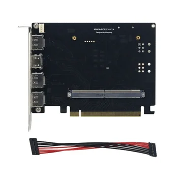 Плата адаптера MXM на PCI для преобразования графического процессора ноутбука в ПК, совместимая с сериями 10/20/30 и RTX, GTX, для видеокарт AMD