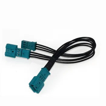 1 комплект / лот 3-контактный разъем жгут проводов с проводным кабелем для светодиодного радио trim power для BMW Car 61138377072 61136931929