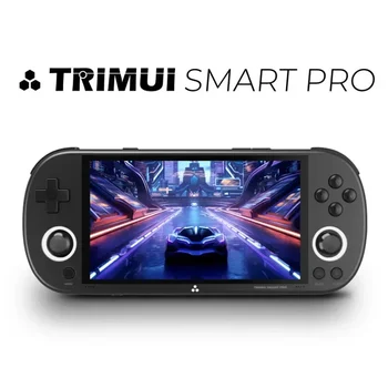 4,96 дюйма Trimui Smart Pro Портативная игра Linux Системная консоль Ретро Аркада Hd Ips Экран Игровая консоль Срок службы батареи Новогодний подарок