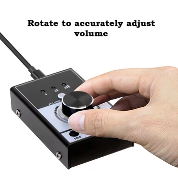 USB Ручка регулировки громкости Мультимедийный ПК Компьютер Динамик Регулятор громкости Ручка Поддержка Отключение звука одной клавишей
