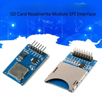Модуль карты Micro SD/модуль хранения SD Считыватель карт памяти TF Интерфейс SPI с чипом преобразования уровней