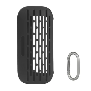 Силиконовый мягкий чехол, совместимый с динамиком Bose Soundlink Flex, чехол из силиконовой резины, чехол для переноски, черный