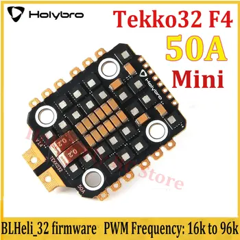 Holybro Tekko32 F4 4in1 Mini 50A ESC BLHeli_32 PWM 96K 20X20mm 3-6S Поддерживает DShot2400 для FPV Freestyle Drone
