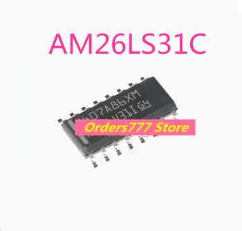 5шт Новый импортный оригинальный AM26LS31C AM26LS31CDR SMD Sop16 Quad Driver Гарантия качества чипа Может снимать напрямую