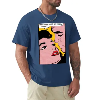 Танцы с дьяволом футболки на заказ дизайн собственной блузки на заказ футболки мужские футболки с графикой большие и высокие