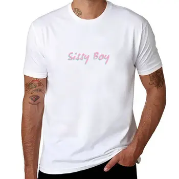 Новая футболка Sissy Boy Эстетическая одежда Блузка оверсайз футболка мужчины