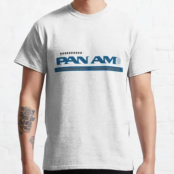 Pan Am 747 Style Футболка мужские однотонные футболки рубашка с животным принтом для мальчиков