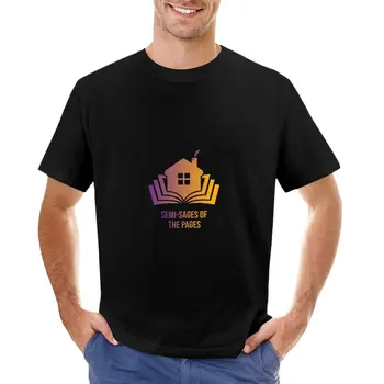 Полумудрецы Логотип Футболка мужская футболка Футболка быстросохнущая футболка футболки для мужчин с графикой