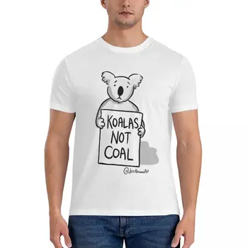 Koalas Not Coal от Джесс Харвуд ArtФутболка свободного кроя футболки для мужчин возвышенная футболка