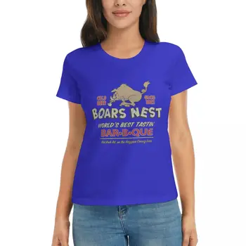 The Boars Nest Essential Футболка Топ женская блузка Летняя женская одежда