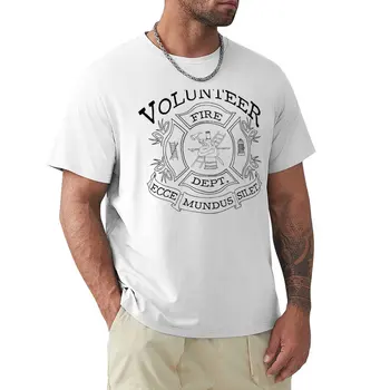  футболка добровольной пожарной службы Эстетичная одежда черная футболка футболки на заказ дизайн собственных мужских белых футболок