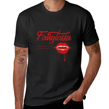 Новая Настоящая Кровь - Фангтазия Футболка Аниме футболка на заказ футболки футболки для мальчика аниме толстовки, мужчины