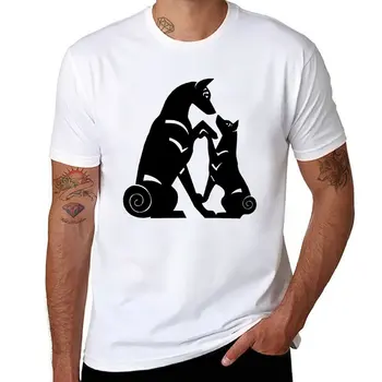 Новая футболка для мамы и щенка Басенджи, простая футболка с графикой, футболка для тренировок для мужчин