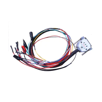 3 светодиодных фонаря с загрузочным кабелем DB25 для SM2 PRO+ J2534 VCI Чтение Запись ЭБУ BATT VCC KLINE CAN-L