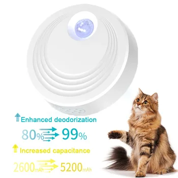 Умный кошачий туалет Очиститель запаха для собак Очиститель туалета Озон Лоток для домашних животных Заряд Электронный дезодорант для кошачьих принадлежностей