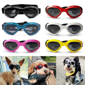  Товары для домашних животных Забавная кошка Складная оправа Солнцезащитные очки Летняя вечеринка Солнцезащитные очки для домашних животных