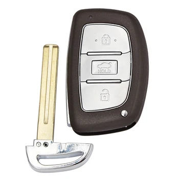 3 кнопки Смарт-дистанционный ключ для Hyundai VERNA ELANTRA 433 МГц Брелок бесключевого доступа ID46-PCF7952 Чип