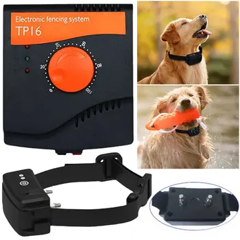  Электронная система ограждения для собак Водонепроницаемый электронный тренировочный ошейник с надземным пограничным проводом Товары для домашних животных
