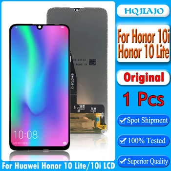 6.21 '' Оригинал для Huawei Honor 10 Lite ЖК-дисплей Сенсорный экран Дигитайзер в сборе Для Honor 10i ЖК-дисплей Запасные части