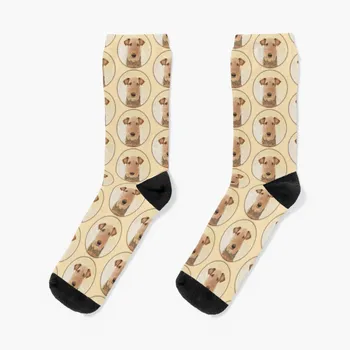 Носки для эрдельтерьеров Противоскользящие футбольные носки Мужские движущиеся чулки Носки для женщин Мужские