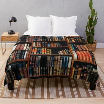 Полная книжная полка, любители книг и чтения Одеяло Одеяло Одеяло Одеяло для дивана Одеяло для сна манга
