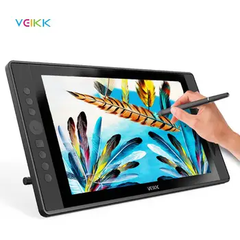 Светодиодный планшет для рисования VEIKK VK1560 8192 Перо для рисования с чувствительностью к уровню и давлению с пером без батареек
