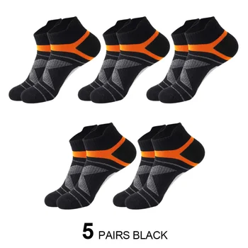 5пар/комплект Дезодорант для спорта на открытом воздухе Баскетбол Футбол Футбольные носки Профессиональные спортивные носки Повседневные мужские носки Хлопок